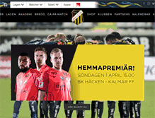 Tablet Screenshot of bkhacken.se
